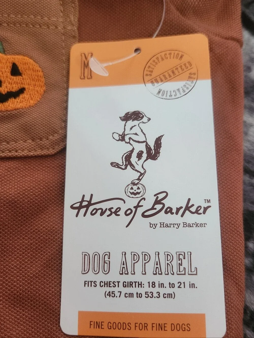 Dog House Of Barker  Pocket Tee - Rust Orange